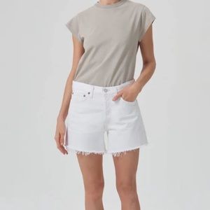 Agolde Parker Long White